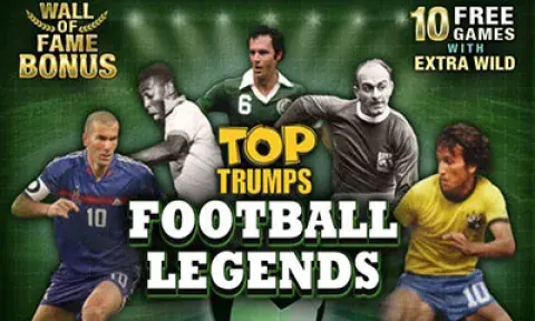 Top Trumps Football Legends Slot Logo