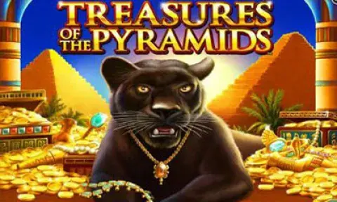 Treasures of the Pyramids Slot Logo