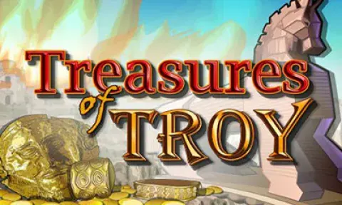 Treasures of Troy Slot Logo