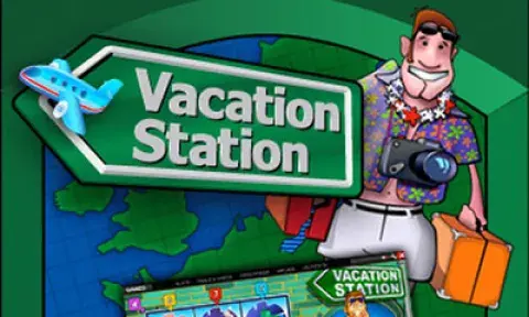 Vacation Station Slot Logo