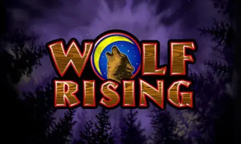 Wolf Rising Slot Logo