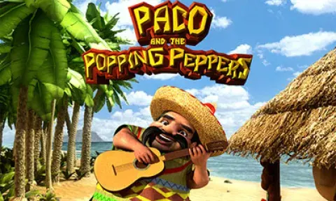 Paco and the Popping Peppers Slot Logo