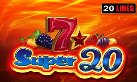 Super 20 Slot Logo
