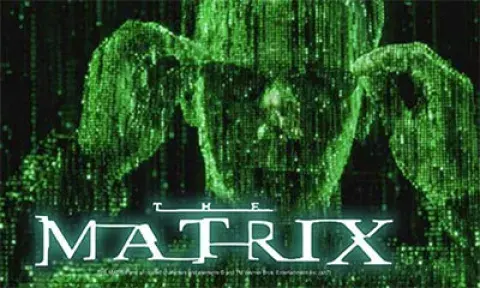 The Matrix Slot Logo