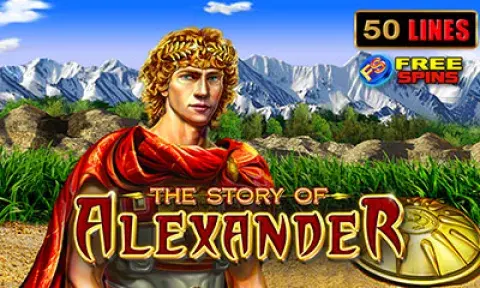 The Story of Alexander Slot Logo