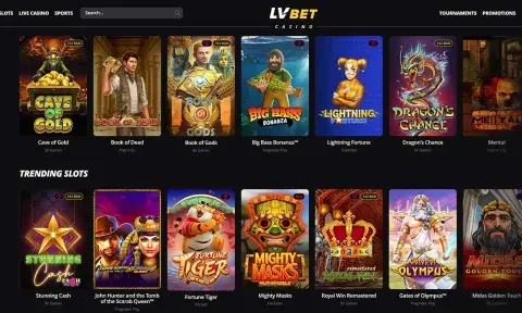 LV BET Casino Games