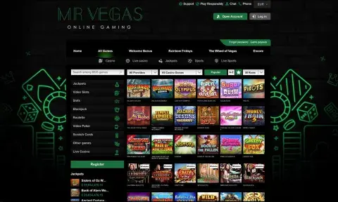 Mr Vegas Casino Games