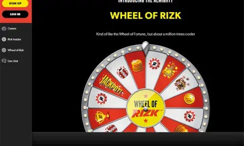 Rizk Casino Review Wheel