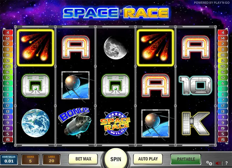 Space Race Slot Free Play & Review ✔️ November 2022 | DBestCasino.com