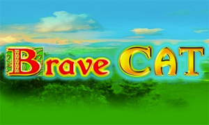 Brave Cat Slot Logo
