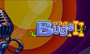 Crazy Bugs II Slot Logo