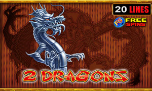 2 Dragons Slot Logo