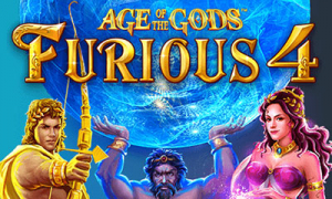 Age of the Gods Furious Four Slot Logo