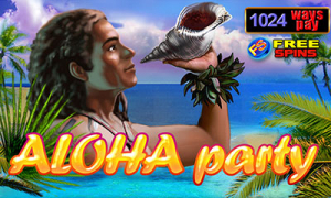 Aloha Party Slot Logo