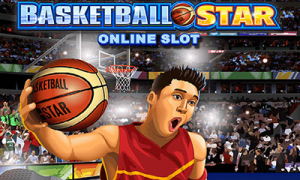Basketball Star Slot Logo
