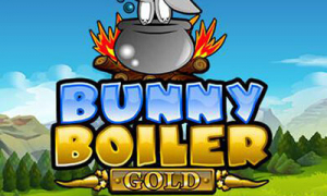 Bunny Boiler Gold Slot Logo