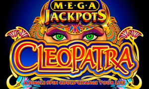 Cleopatra MegaJackpots Slot Logo