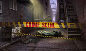 Crime Scene Slot Logo