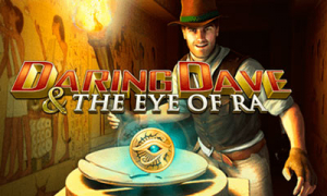 Daring Dave & the Eye of Ra Slot Logo