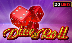 Dice and Roll Slot Logo