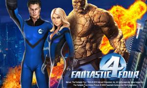 Fantastic Four Slot Logo