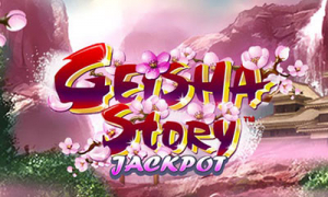 Geisha Story Jackpot Slot Logo