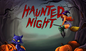 Haunted Night Slot Logo