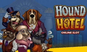 Hound Hotel Slot Logo
