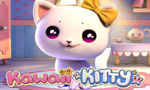 Kawaii Kitty Slot Logo