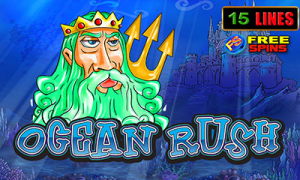 Ocean Rush Slot Logo