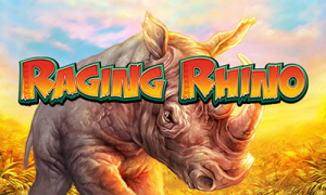 Raging Rhino Slot Logo