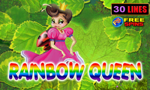 Rainbow Queen Slot Logo