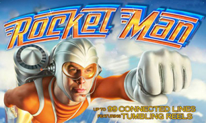 Rocket Man Slot Logo