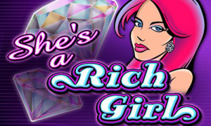 Shes a Rich Girl Slot Logo