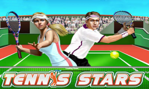 Tennis Stars Slot Logo