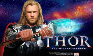 Thor - The Mighty Avenger Slot Logo