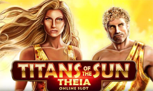 Titans of the Sun Theia Slot Logo