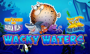 Wacky Waters Slot Logo