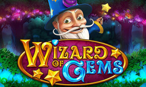 Wizard of Gems Slot Logo