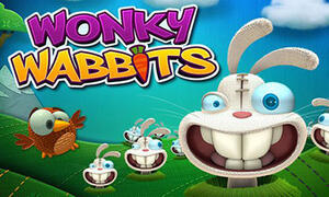 Wonky Wabbits Slot Logo