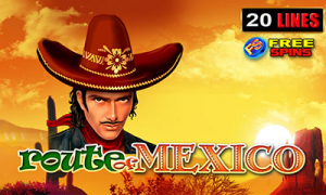 Route of Mexico Slot Logo